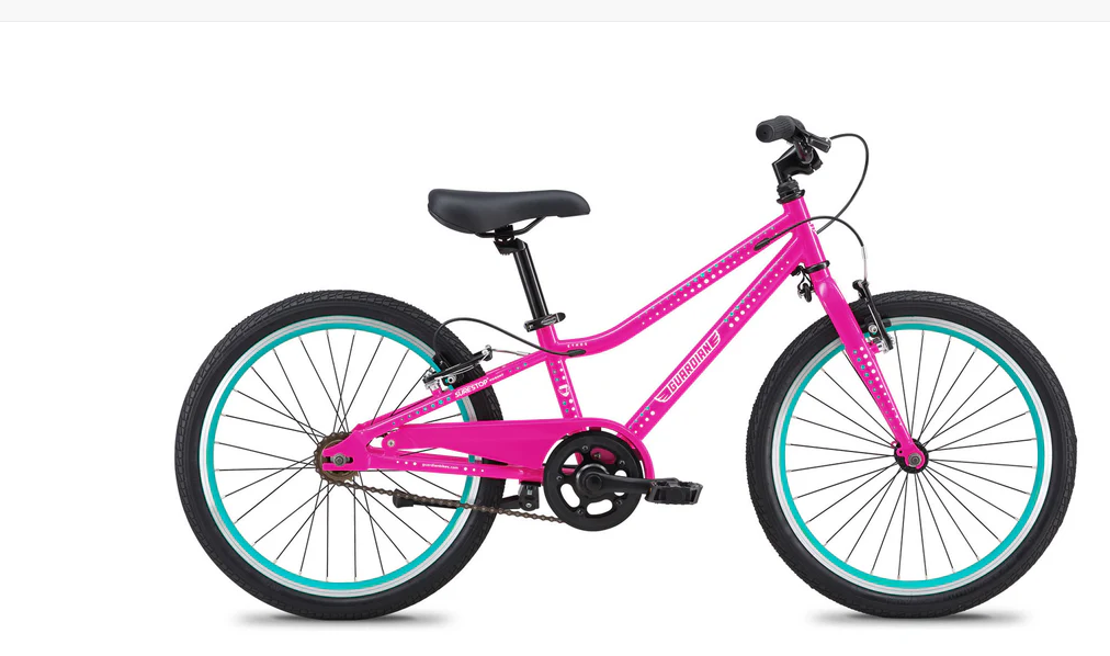 Velocity Spark 20 Kids Bike – Neon Pink