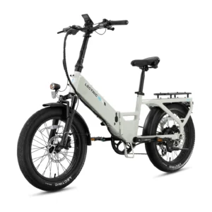 XP4 750 Step-Thru Stratus White eBike - Image 2